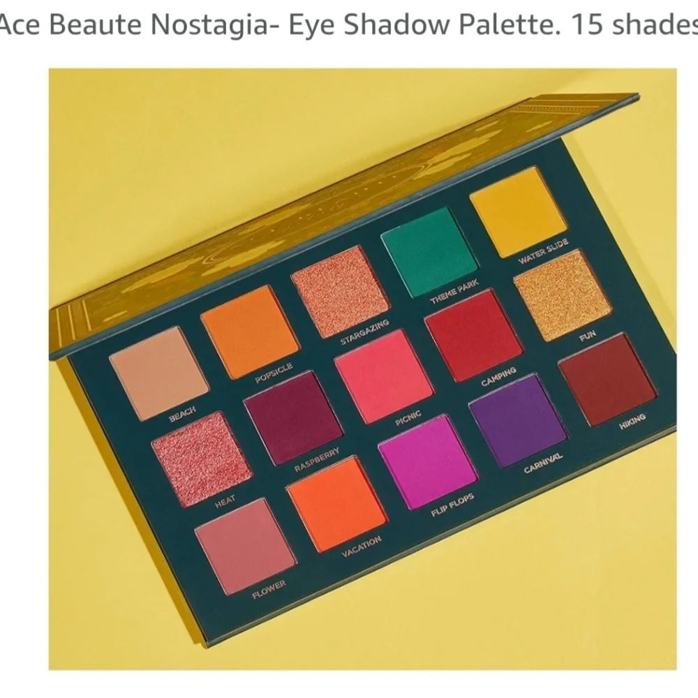 Ace Beaute Nostalgia Palette with Tropical Hues